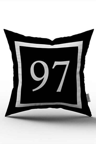 Cango Home Broj Digitalna štampa Navlaka za jastuk 97
