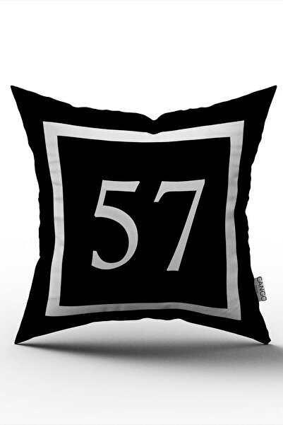 Cango Home Broj Digitalna štampa Navlaka za jastuk 57