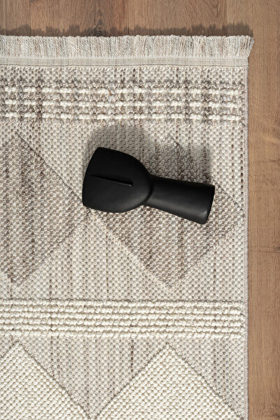 Empera Agra - Cyan Modern Iskandinav Desenli Halı