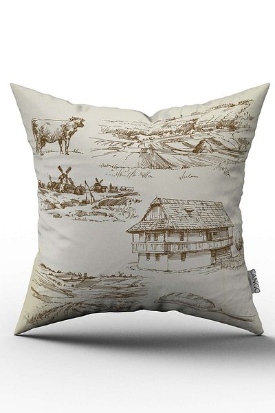 Cango Home Husă de pernă cu design special pe două fețe 752-ct
