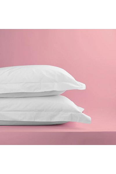 Sabia 50X60 cm Set of 2 Oxford Pillowcases - Organic 100% Cotton, 62 Strands (155 Tc)