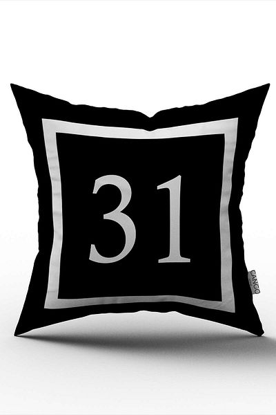 Cango Home Husă de pernă cu imprimare digitală numerică 31