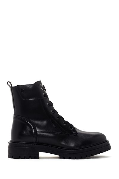 Geox Geox Black Booties Womens Shoes