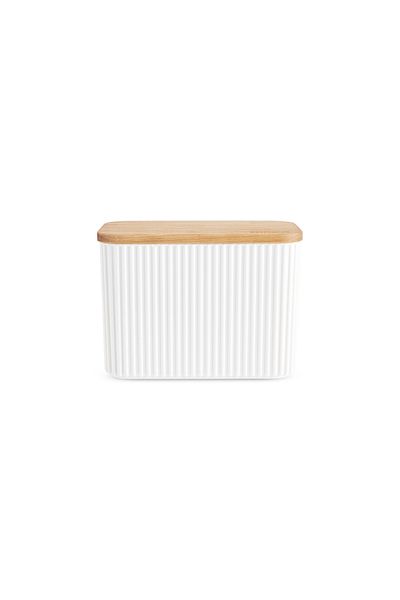 Karaca Karaca Massimo Storage Container, 1L, Cream
