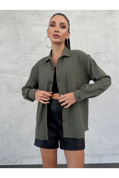 Weyeze Cămașă jacquard cu mânecă lungă AF-K19703LNS