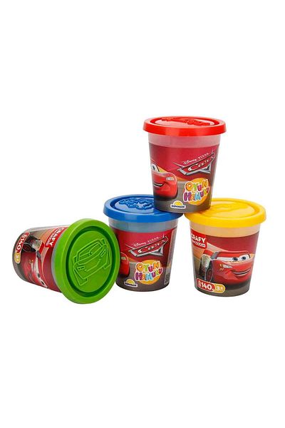 Sunman Crafy Cars 4 Pack Play Dough 560 g