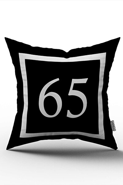 Cango Home Broj Digitalna štampa Navlaka za jastuk 65