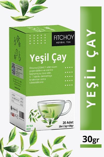 Fitchoy Green Tea 20 Pieces