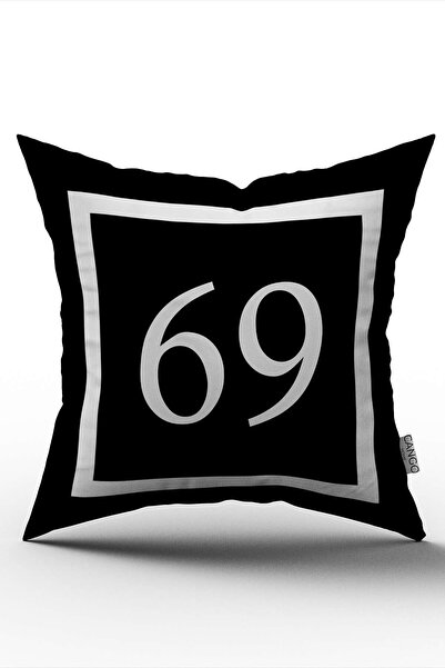 Cango Home Broj Digitalna štampa Navlaka za jastuk 69