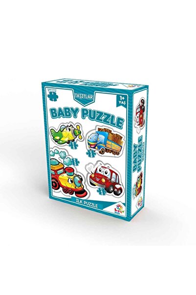 LAÇO KİDS مجموعة مركبات ألغاز للأطفال مكونة من 4 قطع من Laço Kids - LC7226