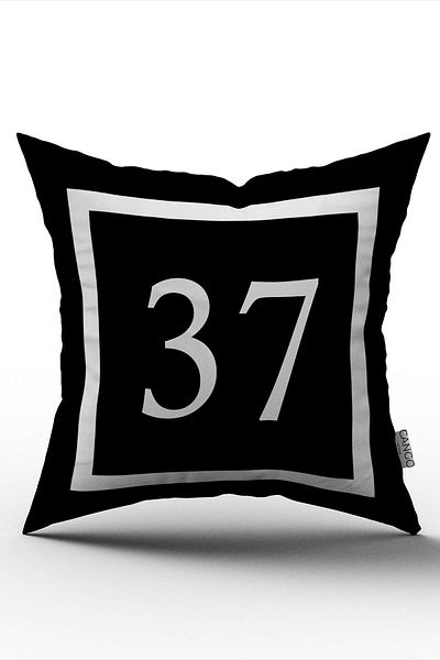 Cango Home Husă de pernă cu imprimare digitală numerică 37