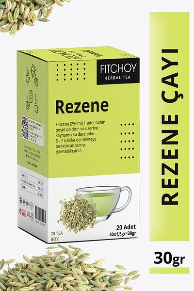 Fitchoy 20 Pieces Fennel Tea
