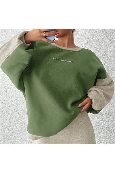 Mood Lab Φούτερ Relaxed Fit Slogan με στάμπα Raster μεγάλου μεγέθους