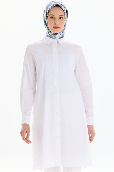 Tuğba Uzun Basic Gömlek - Beyaz