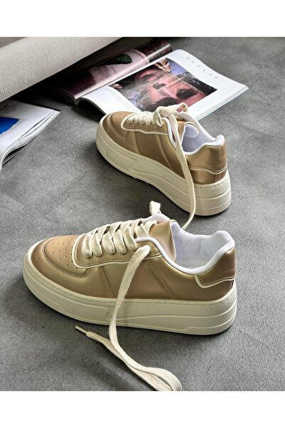 Zuum Omra Kadın Sneaker - Altın