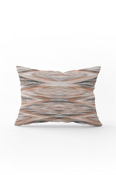 Cango Home Double Sided 35x50 Gray Brown Decorative Throw Pillow Pillow Case - Cgh126-3550