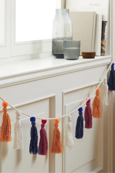 Tchibo Colorful Tassel Decoration