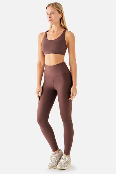 Superstacy Popi High Waist Dark Rose Sports Leggings