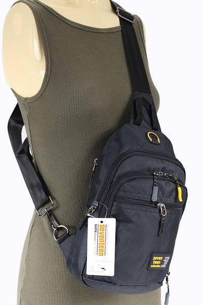 SEVENTEEN 4980 Polyester Backpack, Chest Bag - Body Bag