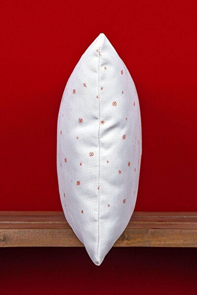 Cango Home Double Sided Red Deer New Year Themed Digital Printed Throw Pillow Cover -cgh1373-ct