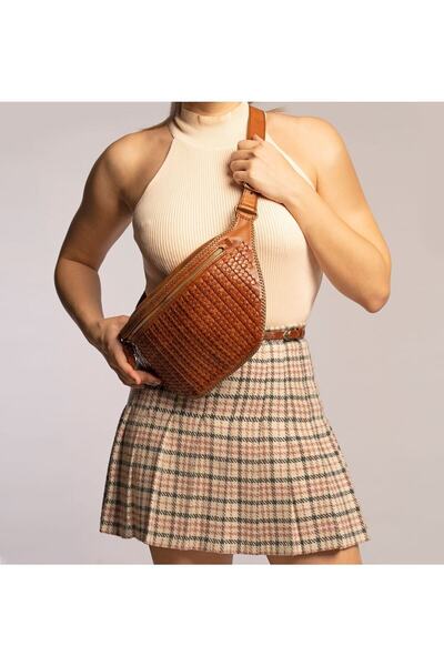 GÖN Handmade Deri Bel / Omuz Çantası ( Toga )