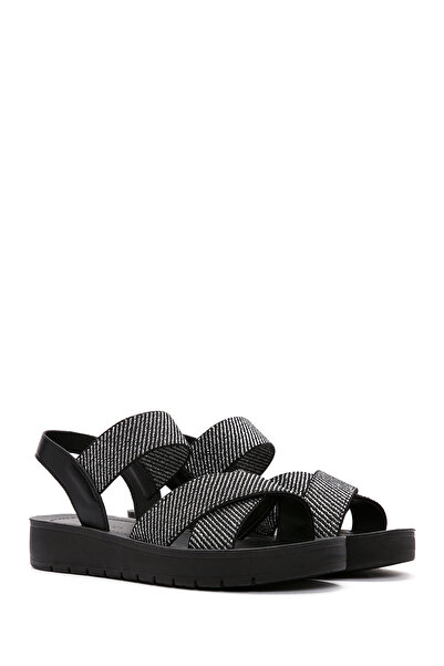 Derimod Black Ankle Strap Women's Sandals - 24sfe 465014