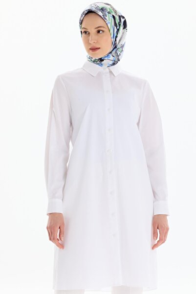 Tuğba Uzun Basic Gömlek - Beyaz