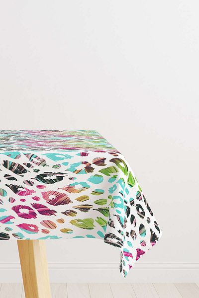 Cango Home Hanorac de birou cu imprimeu digital cu model leopard alb multicolor Cgh355-ms