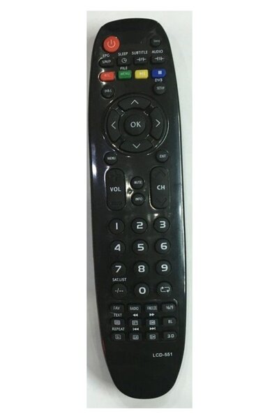 WOON 3D Kumandası Led Lcd Tv Kumandası Bombeli Siyah