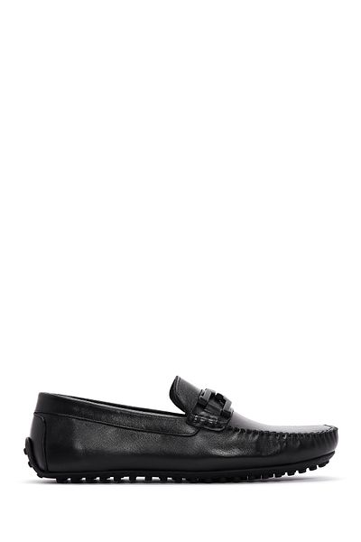 Derimod Black Leather Men's Loafer - 24sfd651418