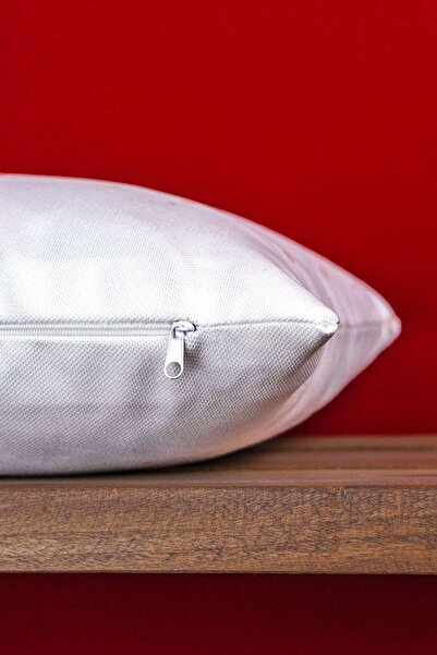 Cango Home Double Sided Red Deer New Year Themed Digital Printed Throw Pillow Cover -cgh1373-ct