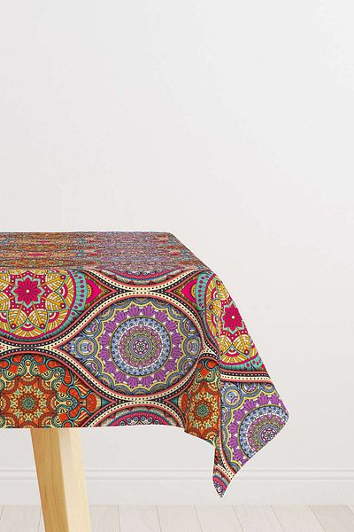 Cango Home Decorative Digital Printed Tablecloth Cgh504-ms