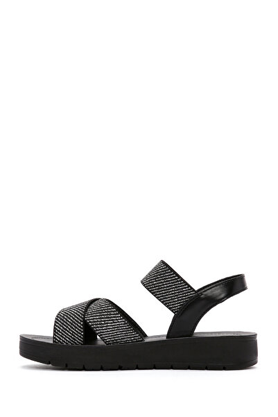 Derimod Black Ankle Strap Women's Sandals - 24sfe 465014
