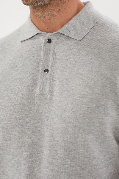 Tony Montana Πλεκτό Basic με γιακά Polo Plus Size-TB-3045