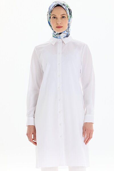 Tuğba Uzun Basic Gömlek - Beyaz