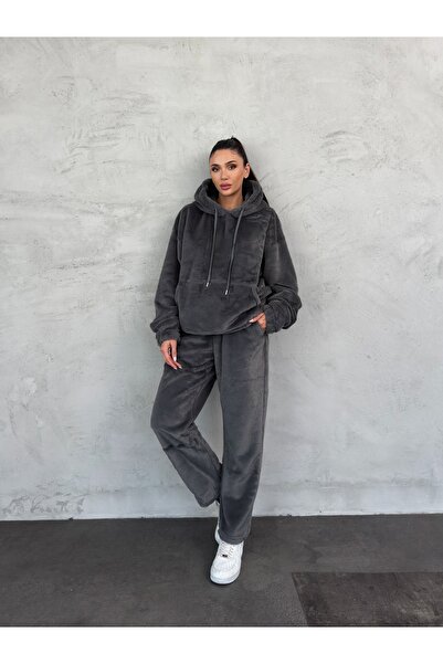 Weyeze Plush Sweat and Trousers - Set of 2 Af-K86046B