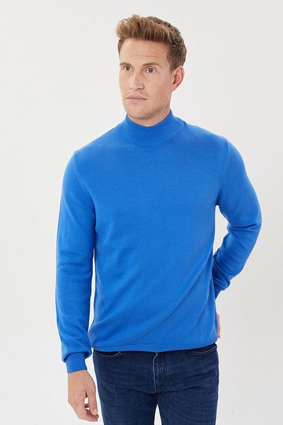 Tony Montana Πλεκτό Basic Half Fisherman Plus Size - TB-3034