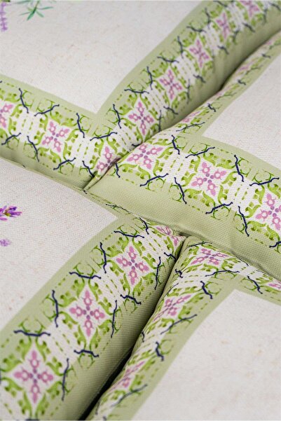 Cango Home Double Sided Green Cream Decorative Lemon Patterned 4-Piece Digital Printed Throw Pillow Cover Set 4kmbs266-ct