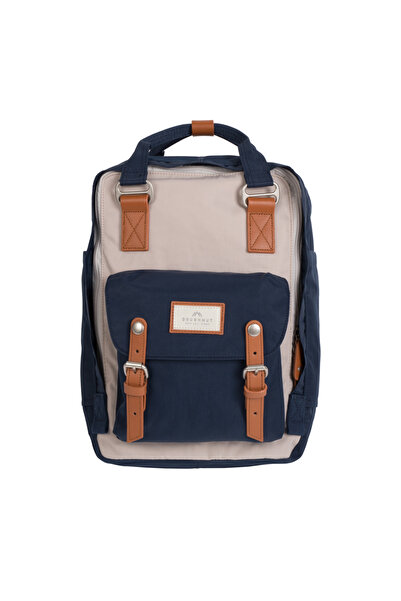 Doughnut Macaroon Ivory X Navy Unisex Sırt Çantası