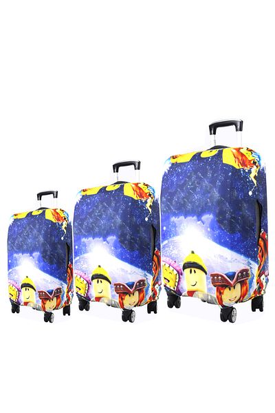 MY SARACİYE My Saraciye 109 Game-1 Suitcase and Suitcase Set - Large, Medium, Cabin Size Case