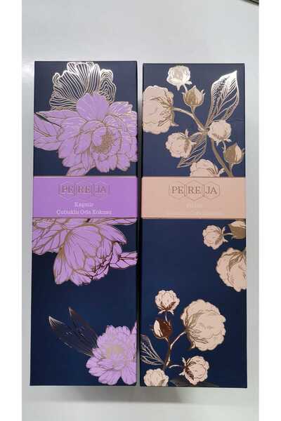 Pereja Çubuklu Oda Kokusu 100 Ml Pudra & Kaşmir 2 ' Li Set