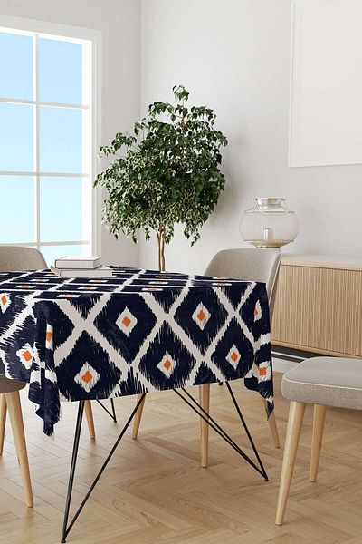 Cango Home Hanorac de birou modern cu model diamant alb bleumarin Cgh340-ms