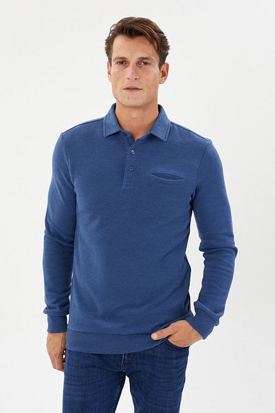 Tony Montana Velvet Thessaloniki Polo Neck με τσέπες μεγάλου μεγέθους - KS-1707