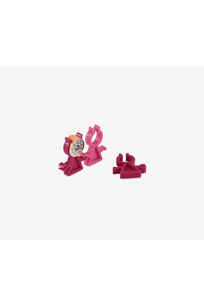Tchibo Clamps For Fixing The End Of Sewing Threads, Pink