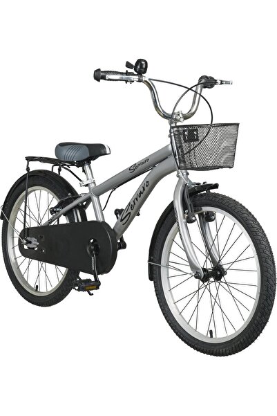 Serraro 20 Jant Çocuk Bisikleti 2025 Model Gıri Ve Sepetli Bagajlı Klasik Lüks