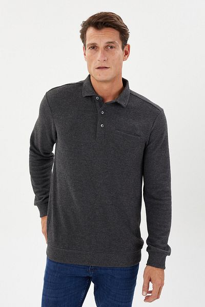 Tony Montana Velvet Thessaloniki Polo Neck με τσέπες μεγάλου μεγέθους - KS-1707