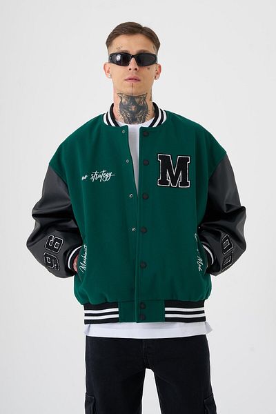 Machinist Ανδρικό μπουφάν Wild Hunt Death Oversize Green Bomber