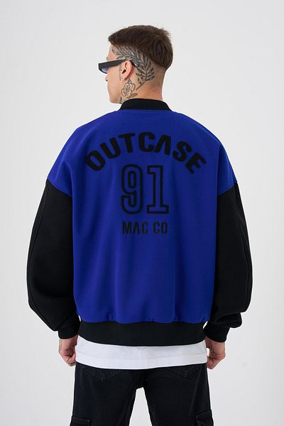 Machinist Jachetă pentru bărbați Out Case 91 oversize, albastru bleumarin