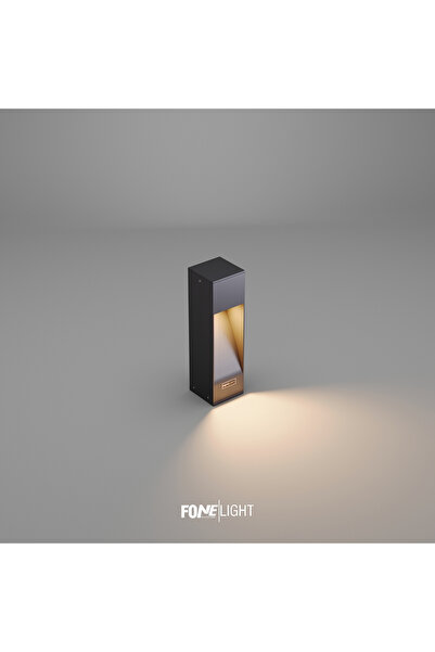 FoneLight Bahçe Çim Peyzaj Için Led Bollard Aydınlatma Aka040-cu35 Antrasit