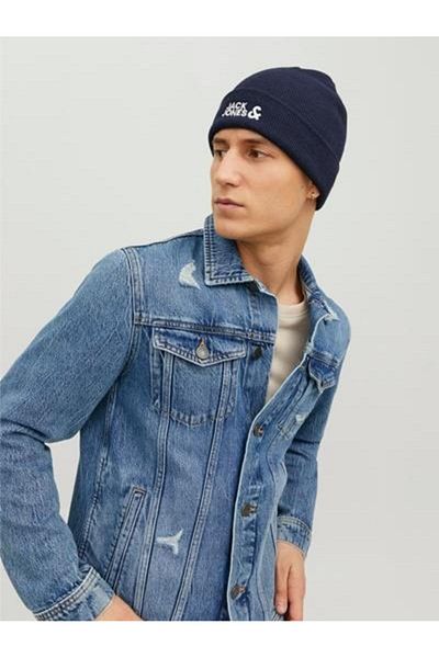 Jack & Jones JACK&JONES ШАПКА JACDNA NOOS ТЪМНОСИНЬО-1